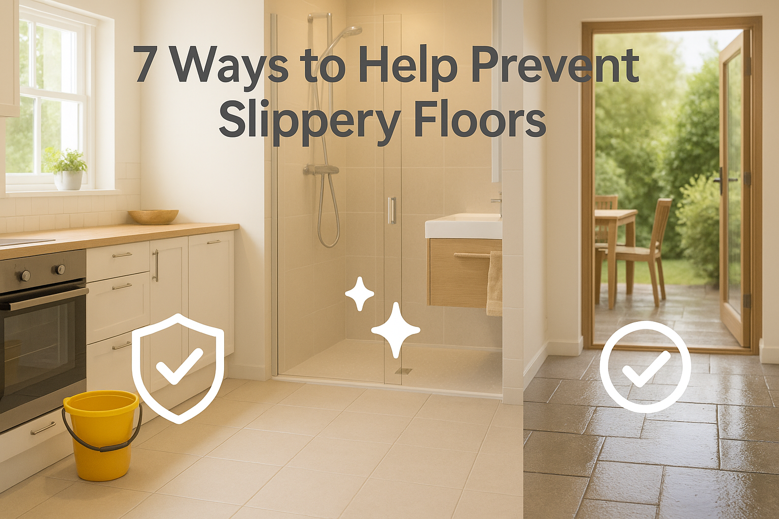 7 Ways To Help Prevent Slippery Floors