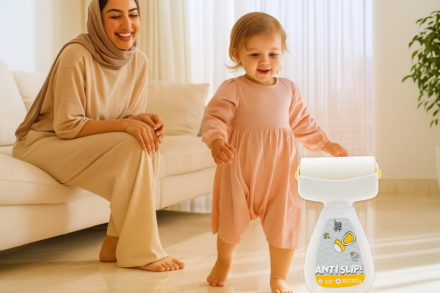Anti slip gel