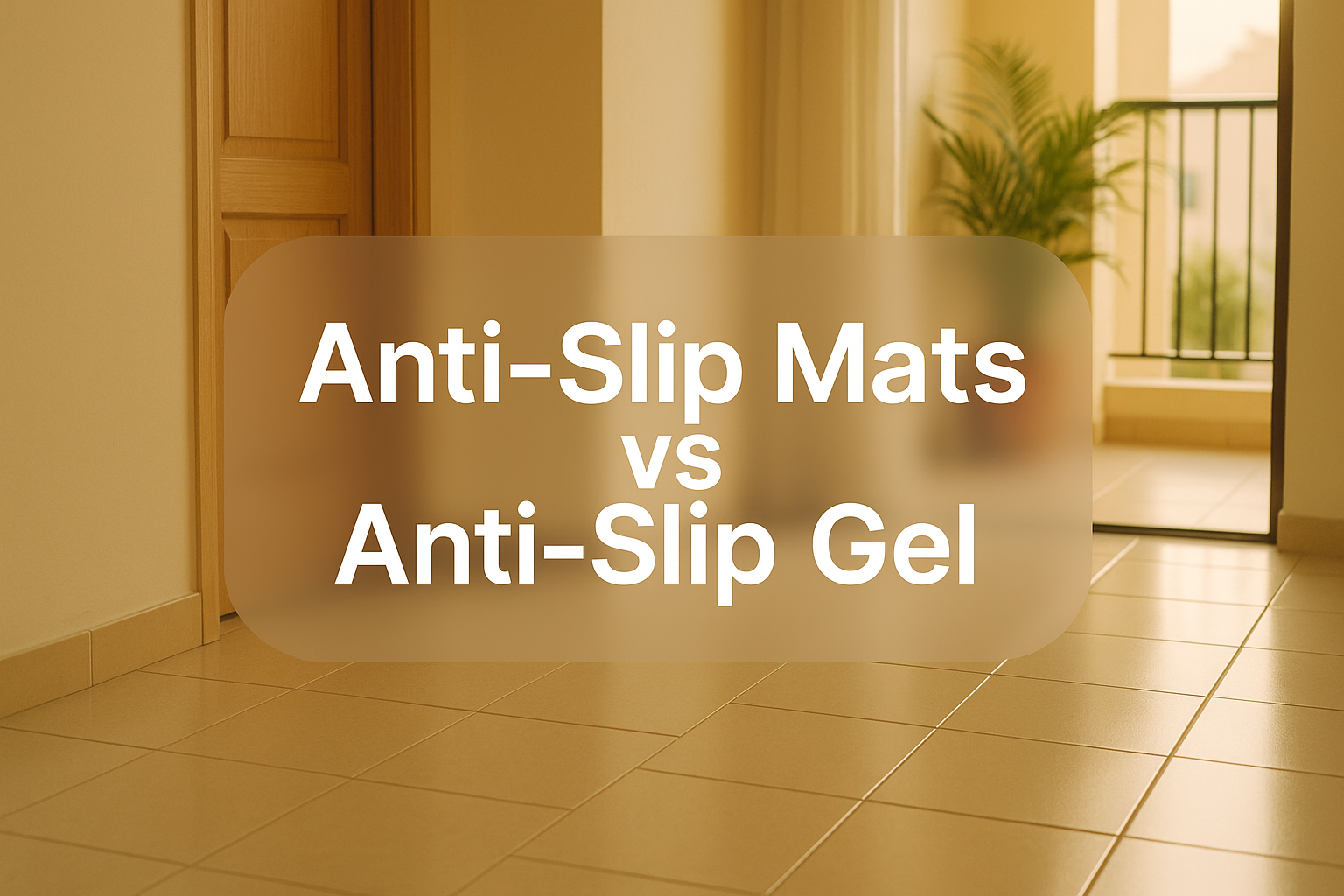 Anti slip mats vs anti slip gel