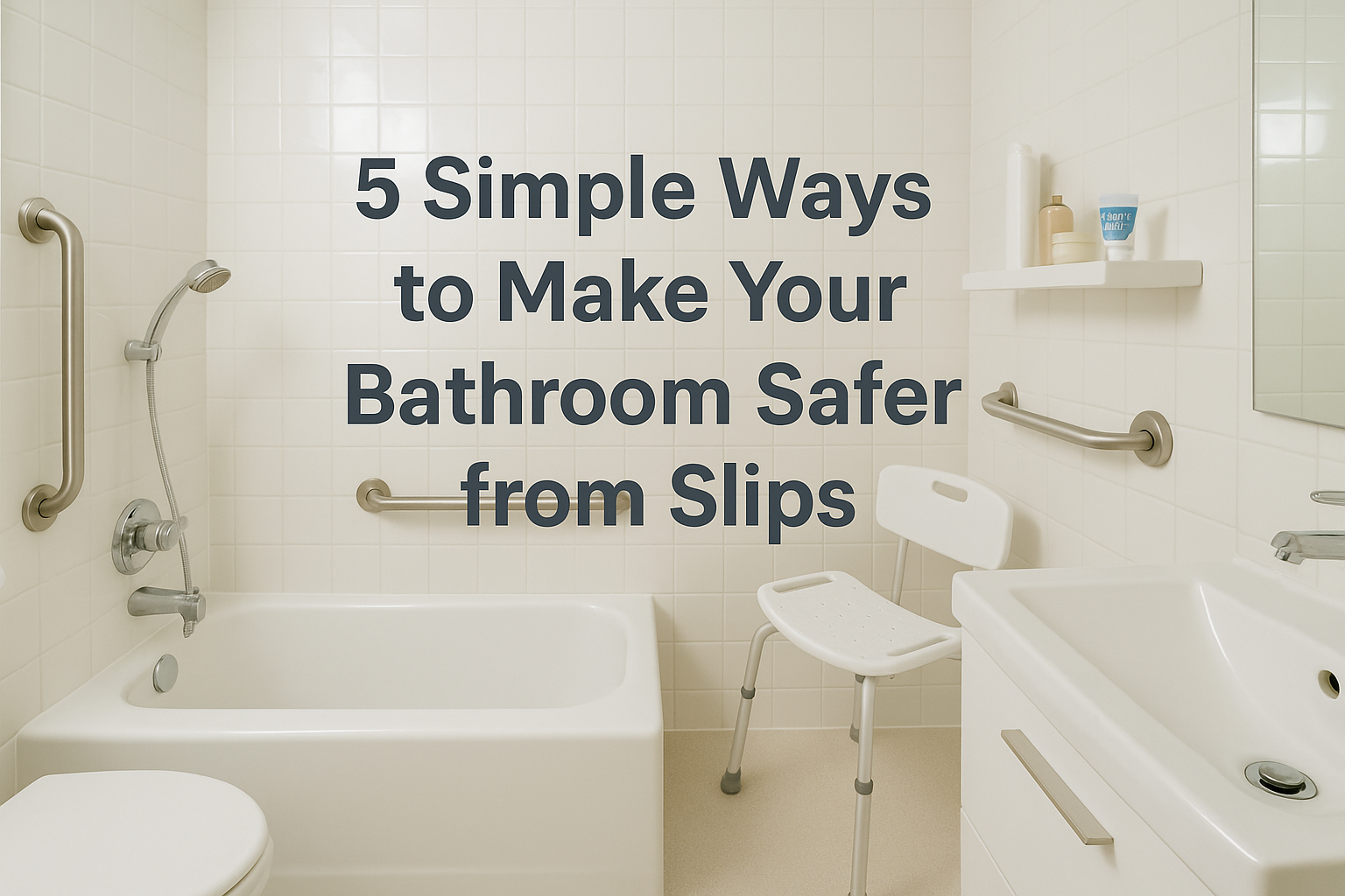 Simple Ways to Make Your Bathroom Safer from Slips