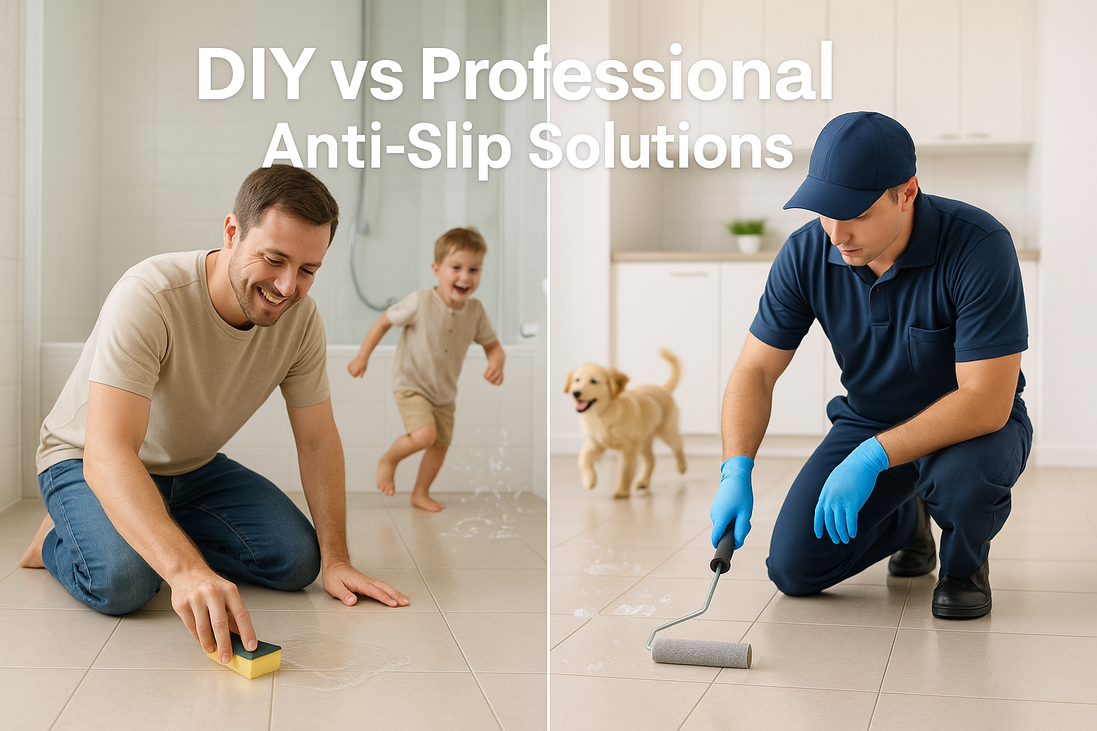 DIY vs Professional Anti-Slip Solutions